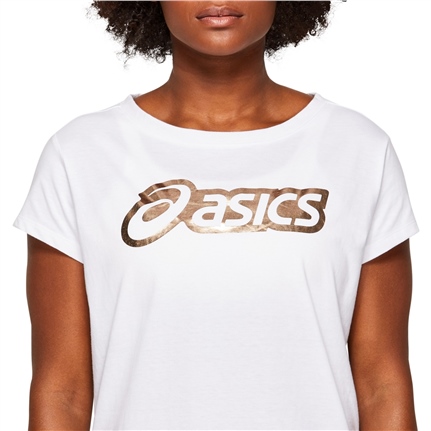Asics Logo Graphic Tee Kadın Tişört