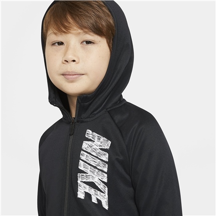 Nike Therma Full-Zip Graphic Training Çocuk Sweatshirt