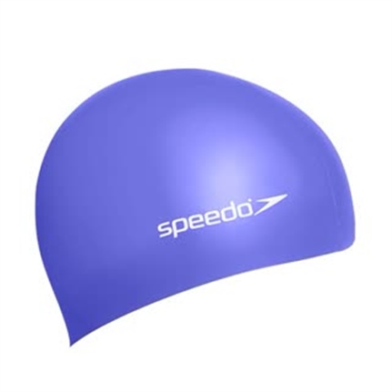 Speedo Moulded Swimcap Silicon Cap Bone